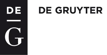 De degruyter logo November online conference 2020 De degruyter logo November online conference 2020