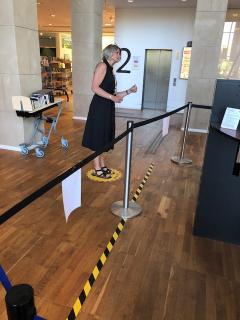 Image of Malmo Public Library distancing project Image of Malmo Public Library distancing project