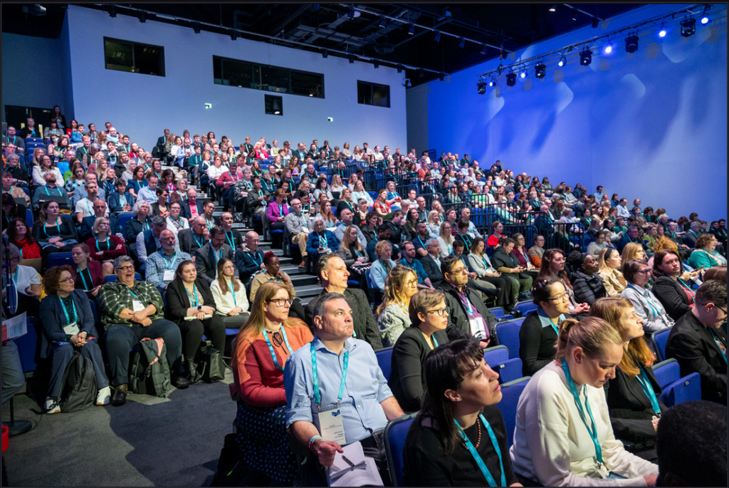 Image of the auditorium at the annual conference