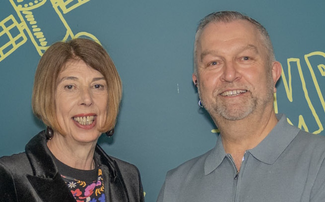 Image of Lorraine Estelle and Steve Sharp, editors of Insights